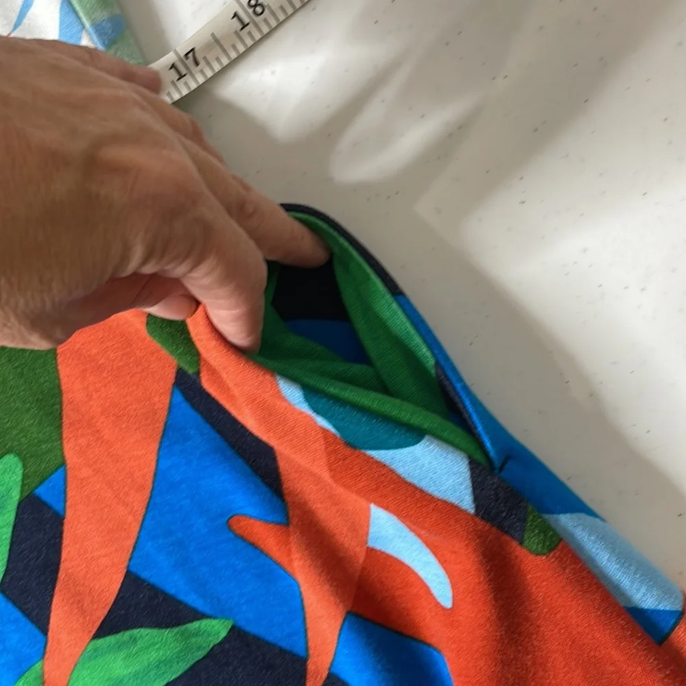 💓Size 12 VIBRANT TROPICAL PRINT SUNDRESS - Picture 9 of 11